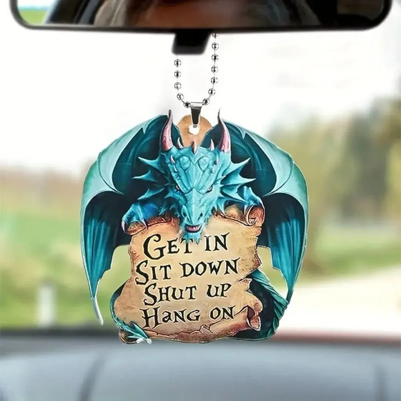 Dragon Car Hanging Ornament - Picture 1 of 6